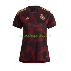 Germania Donna Maglia Trasferta World Cup 2022 Manica Corta